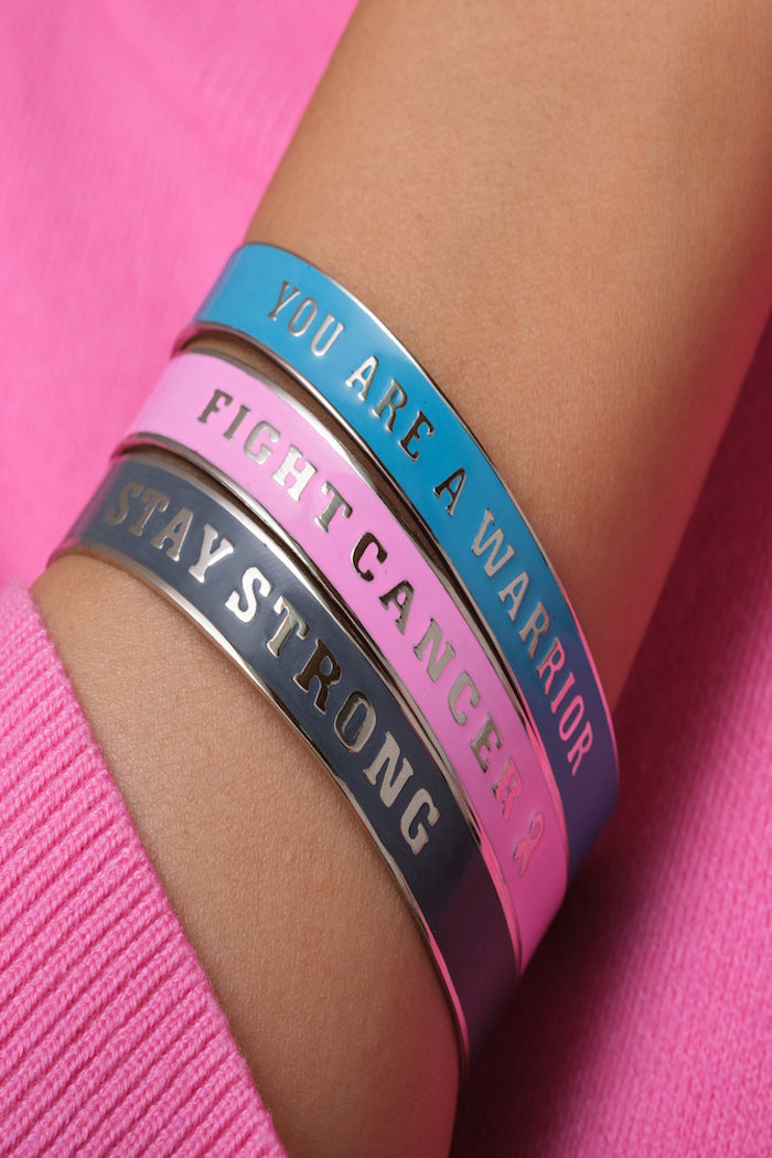 Pink October Awareness Bangles