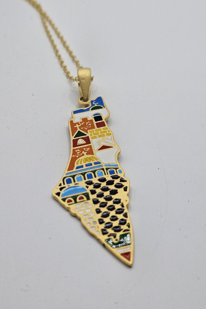 Pieces of Palestine Necklace